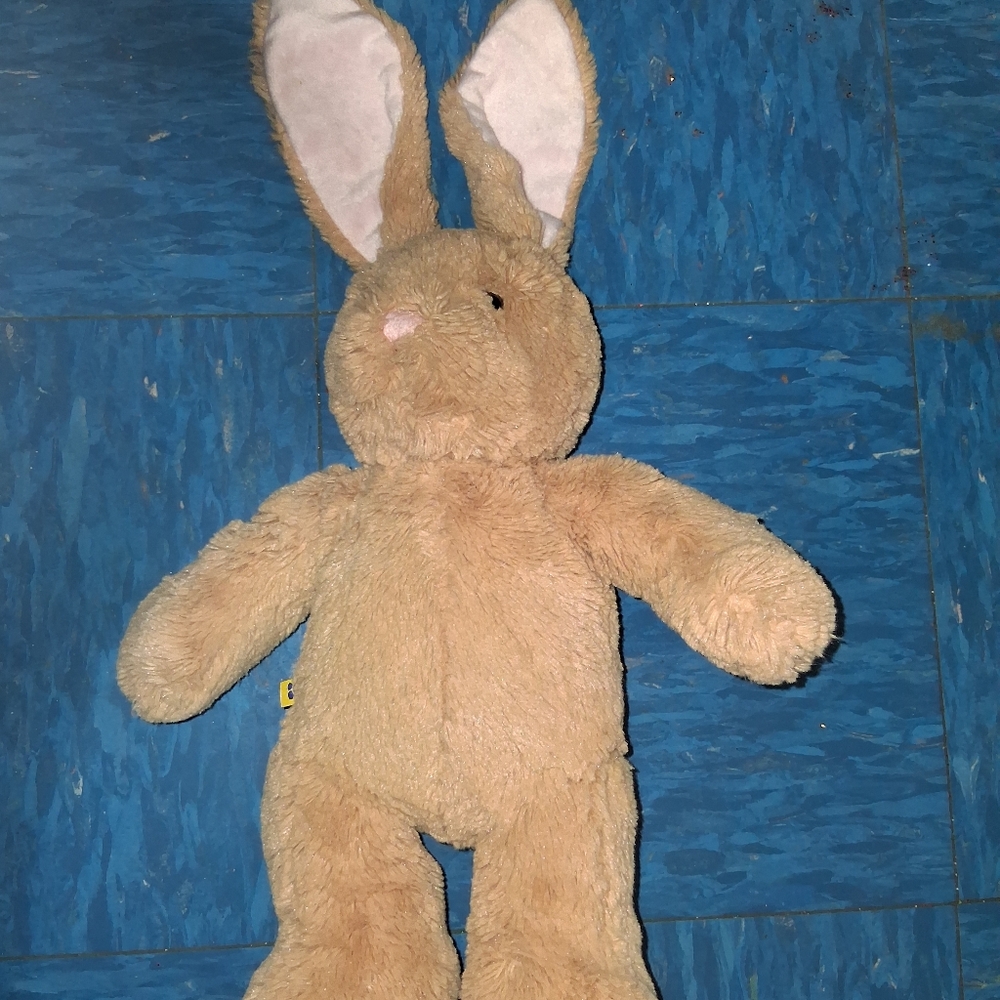 VINTAGE " BUILD-A-BEAR" LIL BUNNY BIG EARS PLUSH BUNNY.